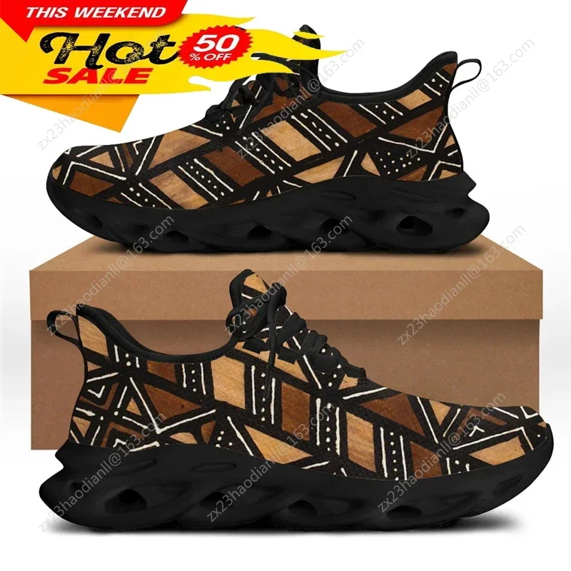 Ethnic Fashion - Zapatillas Deportivas con Estampado Tribal Africano