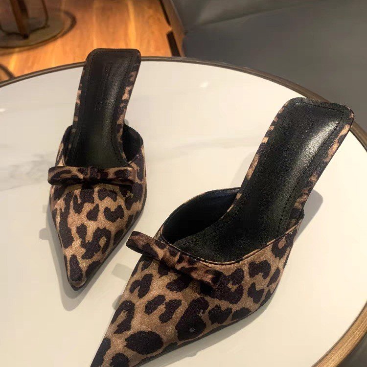 Ethnic Fashion - Zapatillas de tacón alto con estampado