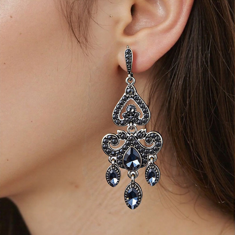 Ethnic Indian Fashion - Pendientes turcos vintage Sunspicems para mujer,