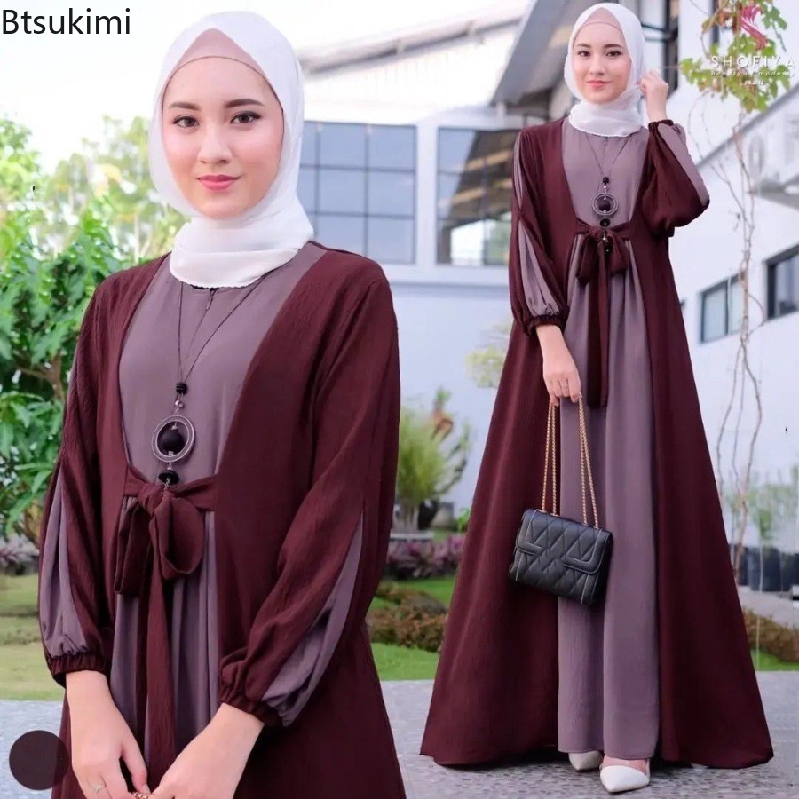 Abaya Modest Wear - Abayas Árabes Musulmanas para Mujer, Elegantes