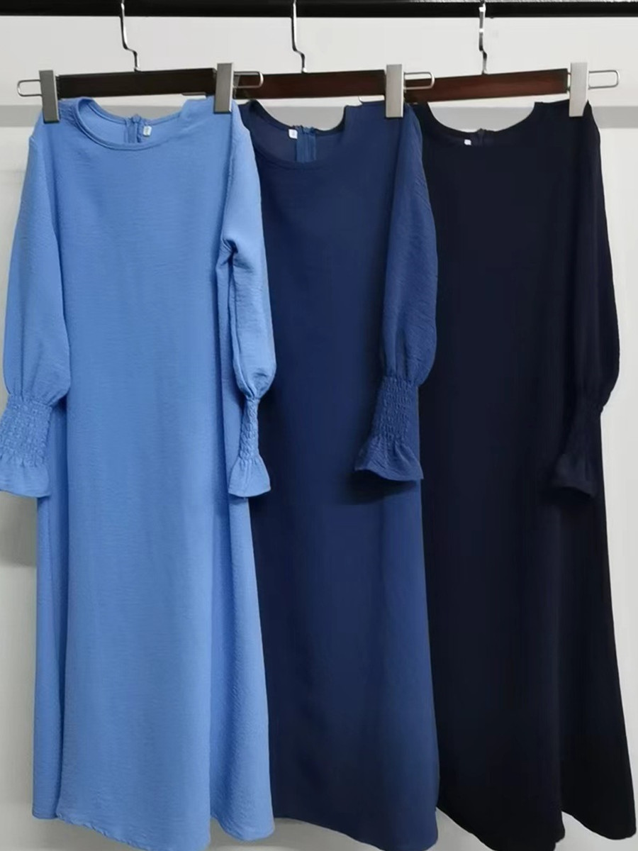 Vestido Largo con Volantes par - Abaya Modest Wear reseña y precio