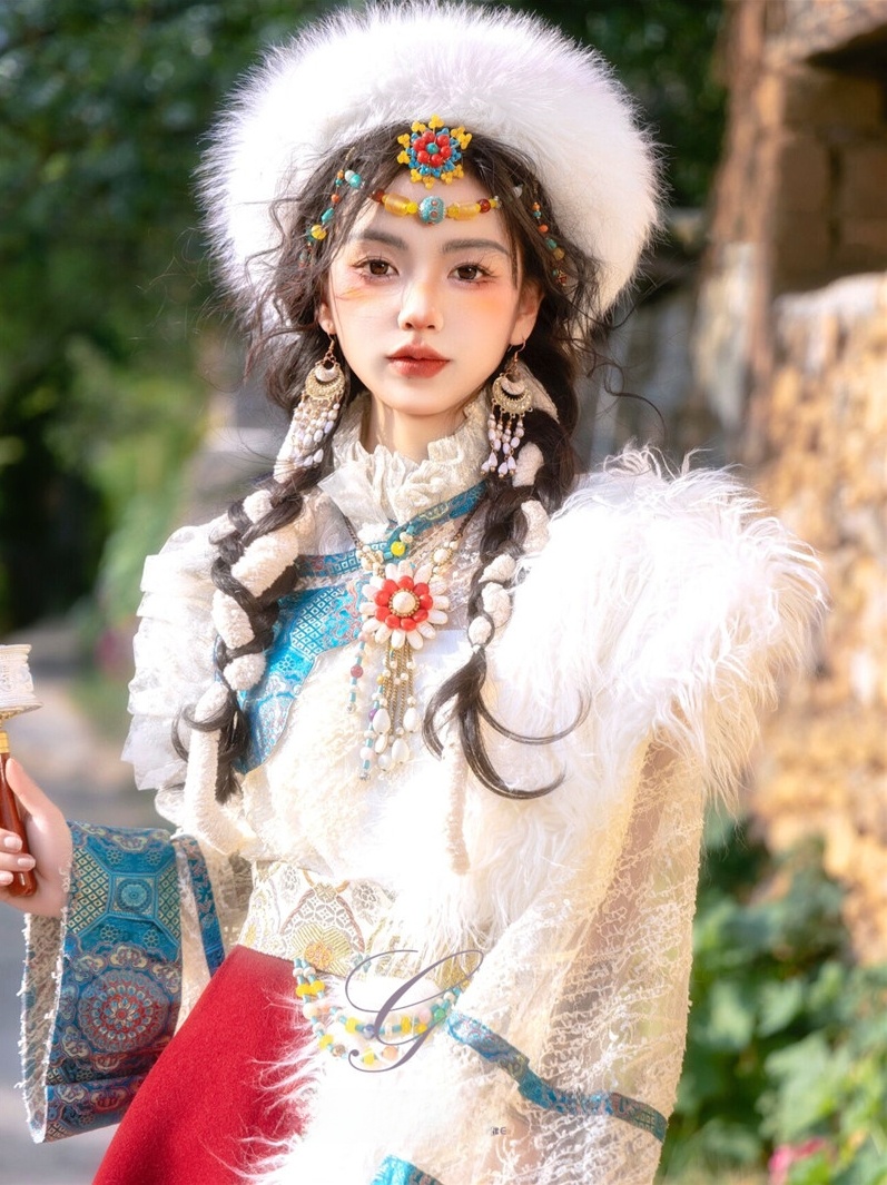 Ropa de Estilo Étnico Tibetano - Ethnic Fashion Photography reseña y precio