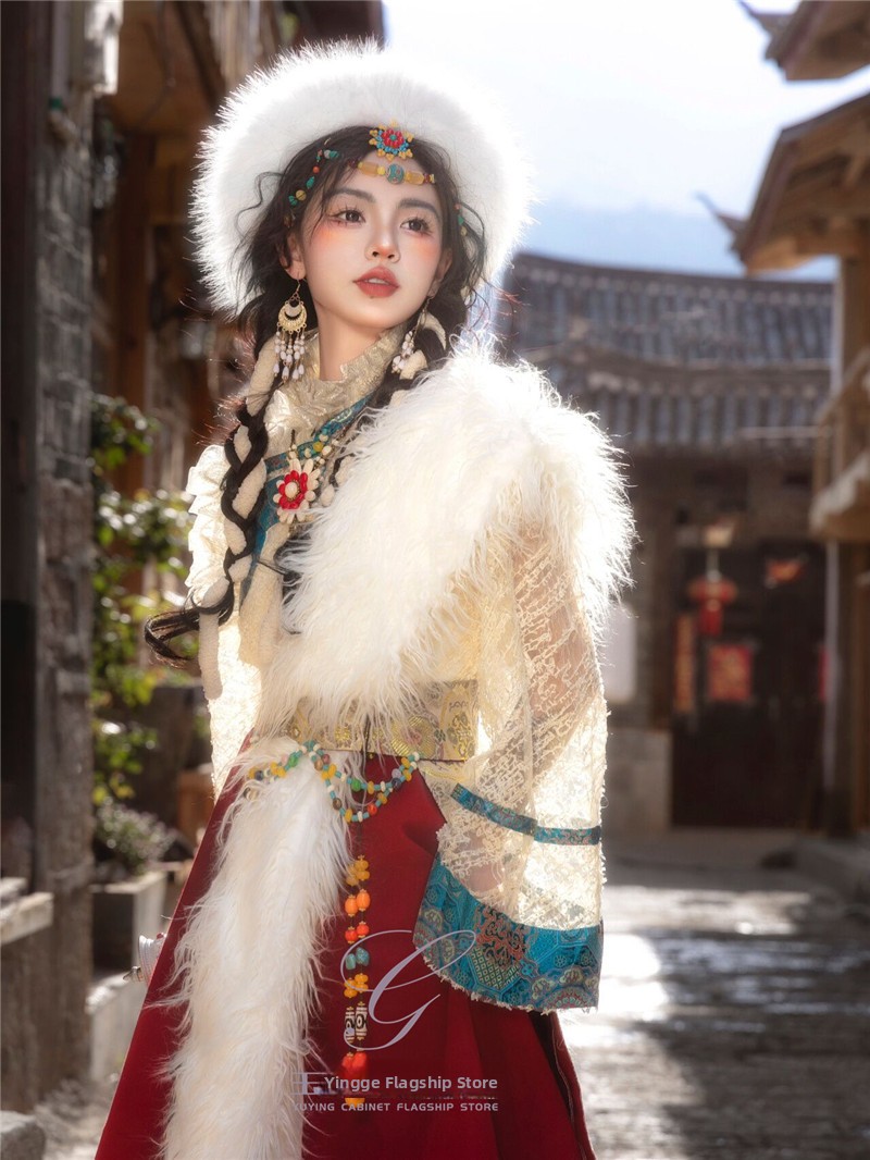 Ropa de Estilo Étnico Tibetano - Ethnic Fashion Photography reseña y precio