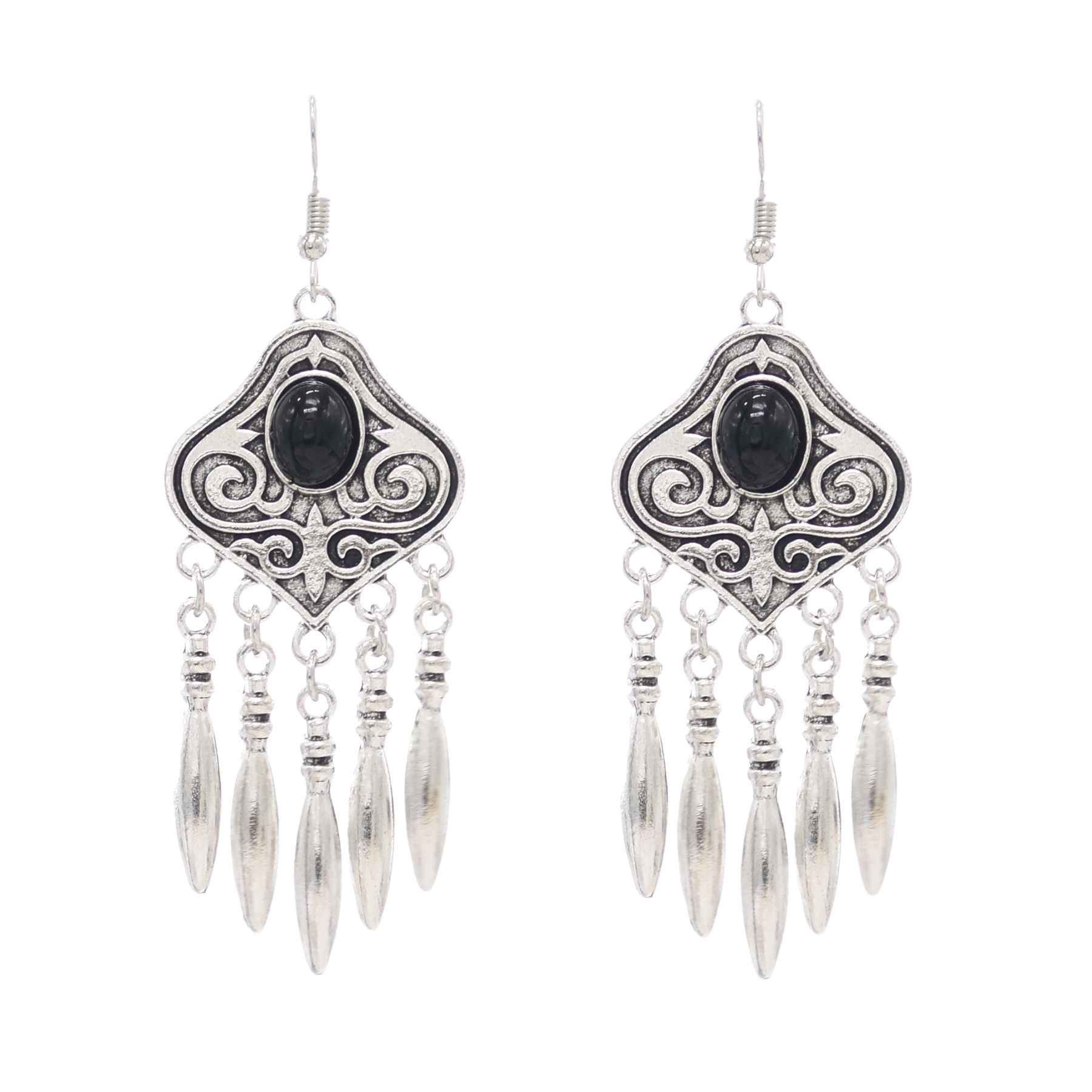 Pendientes de aleación de esti - Ethnic Fashion Pakistan reseña y precio
