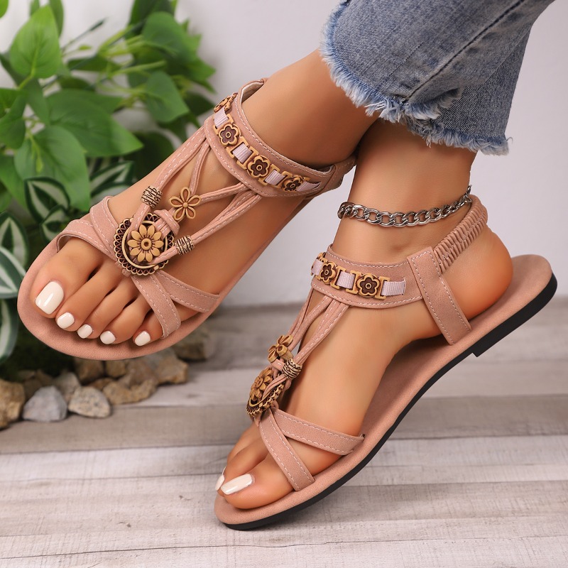Sandalias de suela blanda de v - Ethnic Fashion reseña y precio