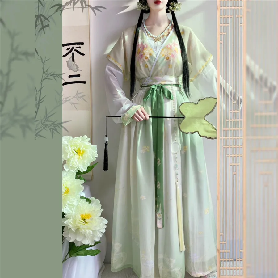 Vestido de Princesa Hanfu Trad - Ethnic Fashion Show reseña y precio