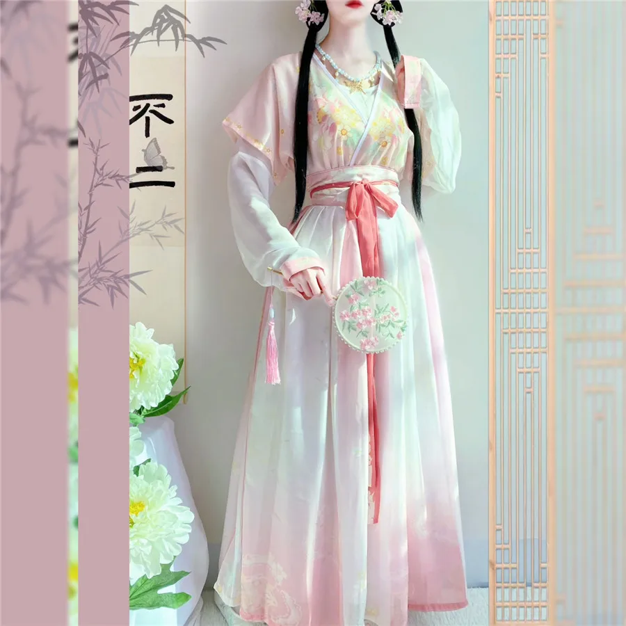Vestido de Princesa Hanfu Trad - Ethnic Fashion Show reseña y precio