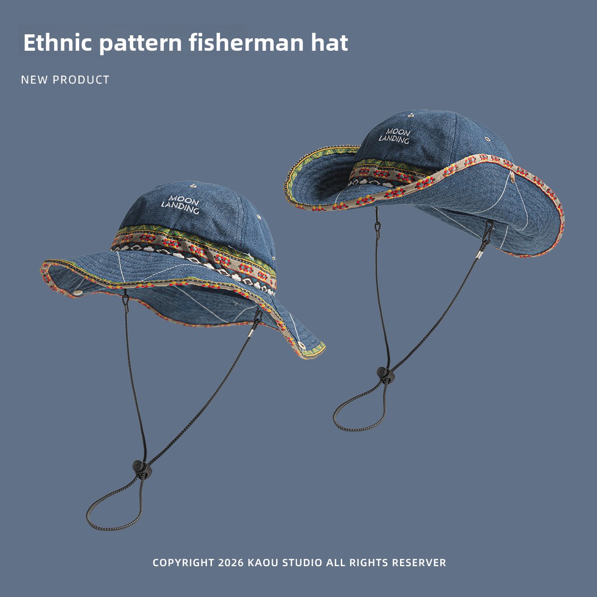 Sombrero de Pescador de Mezcli - Ethnic Fashion Photography reseña y precio
