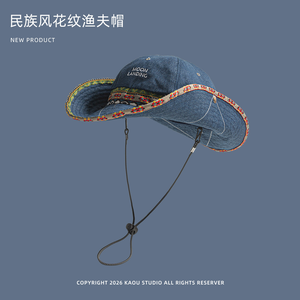 Sombrero de Pescador de Mezcli - Ethnic Fashion Photography reseña y precio
