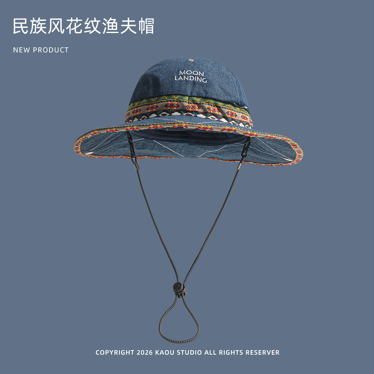 Sombrero de Pescador de Mezcli - Ethnic Fashion Photography reseña y precio
