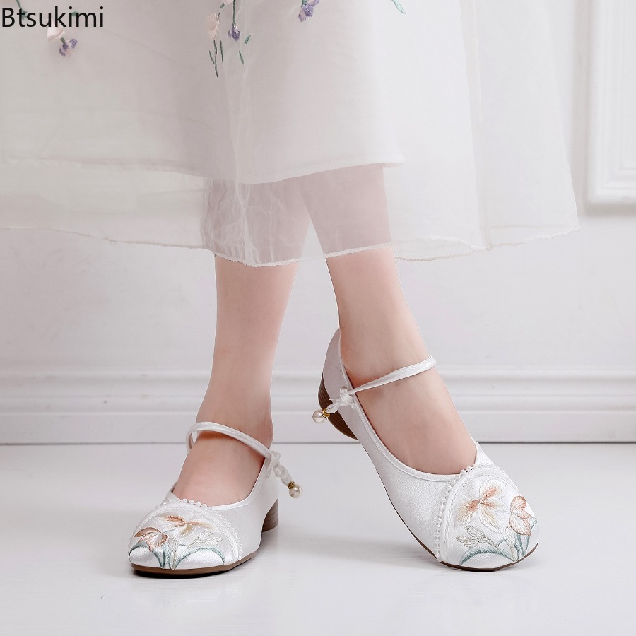 Zapatos de Mujer con Tacón Baj - Ethnic Fashion reseña y precio