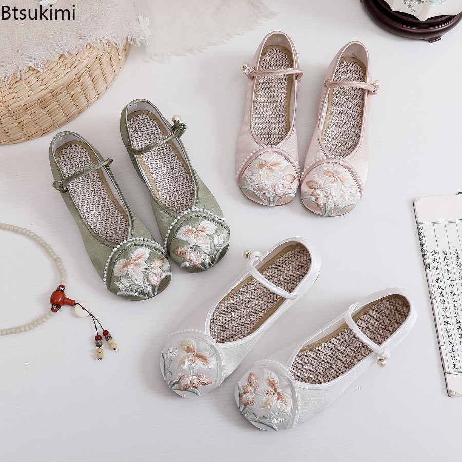 Zapatos de Mujer con Tacón Baj - Ethnic Fashion reseña y precio