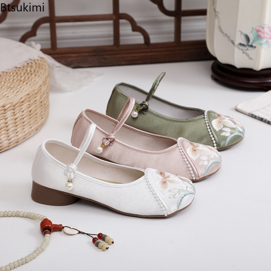 Zapatos de Mujer con Tacón Baj - Ethnic Fashion reseña y precio