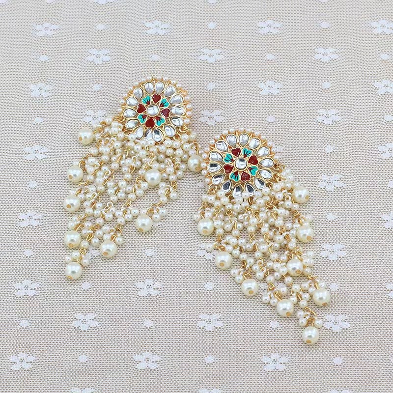 Pendientes de estilo exótico p - Ethnic Indian Fashion reseña y precio