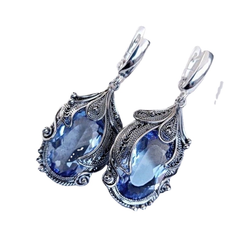 Jianjie-pendientes de circonit - Ethnic Fashion Trend reseña y precio
