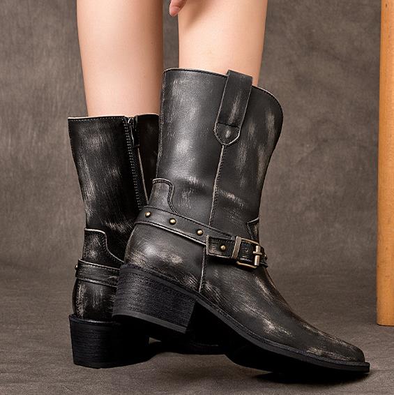Botines de mujer con tacones g - Ethnic Fashion For Ladies reseña y precio