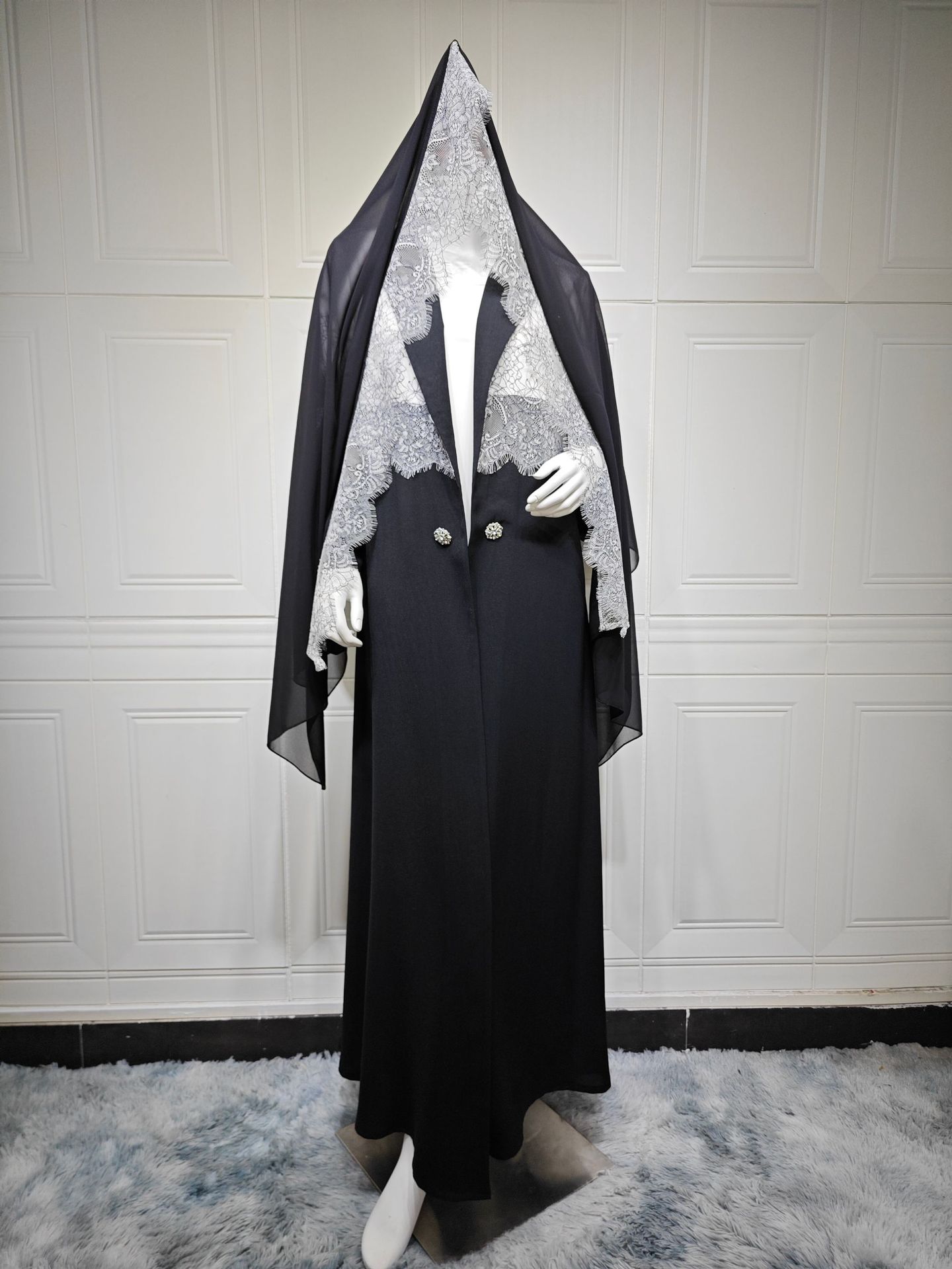 Nuevo Abrigo Modesto Islámico  - Abaya Modest Wear reseña y precio
