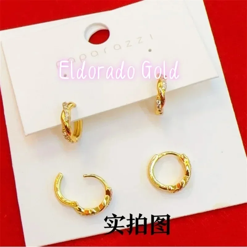 Pendientes de Oro Eldorado 202 - Ethnic Fashion For Ladies reseña y precio