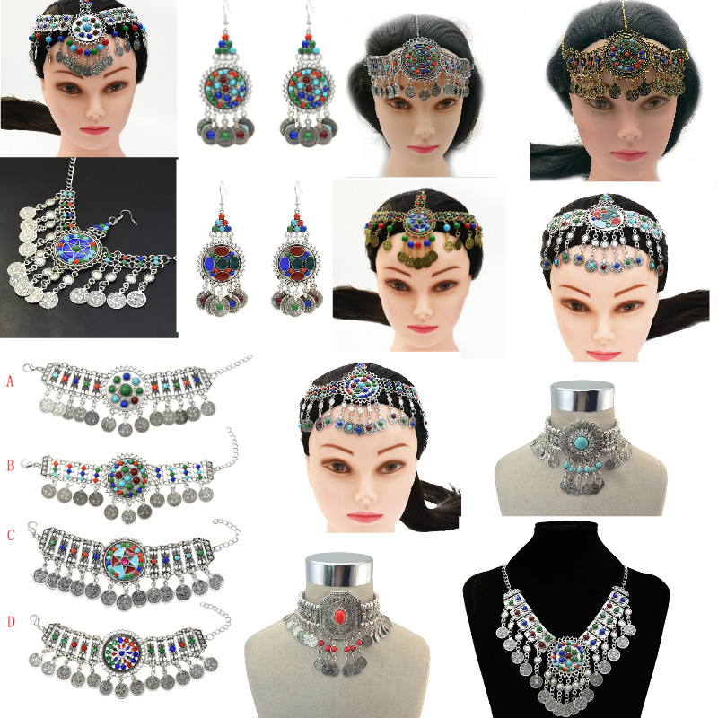 Conjunto de collar y pulsera d - Ethnic Fashion Pakistan reseña y precio