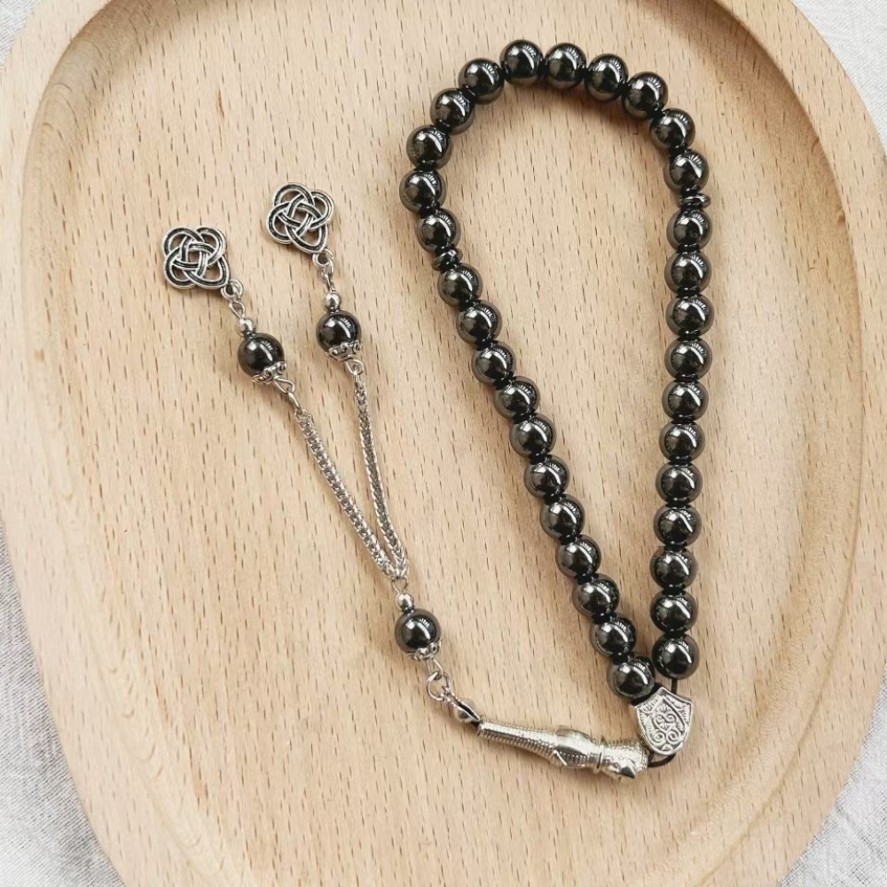 Pulsera de Rosario de Obsidian - Ethnic Wear Men'S Fashion reseña y precio