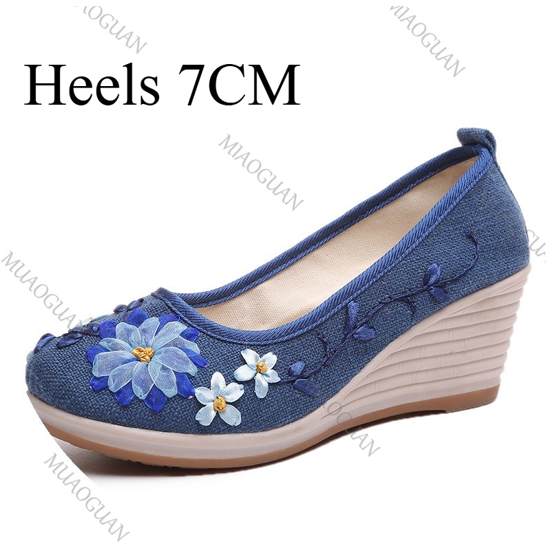 Zapatos de Plataforma con Cuña - Ethnic Fashion reseña y precio