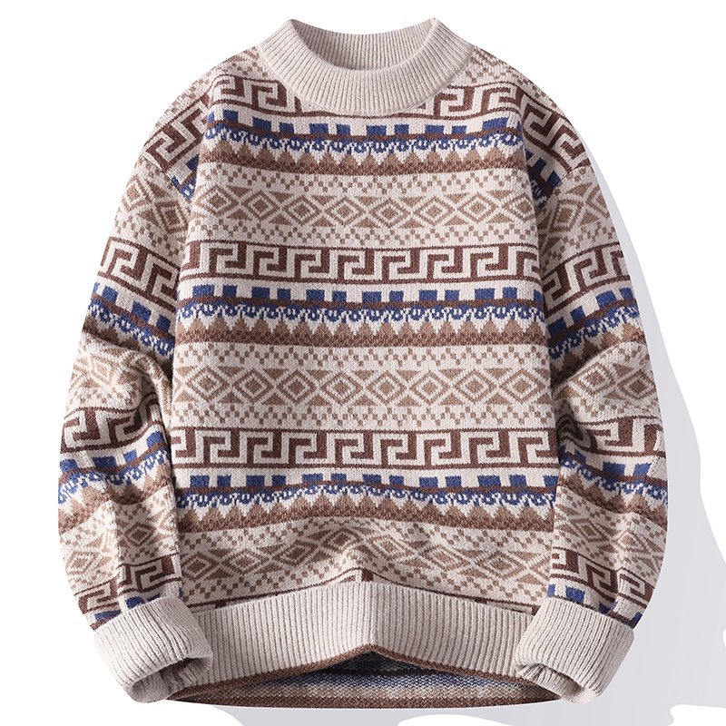 Suéter de Cuello Redondo para  - Ethnic Wear Men'S Fashion reseña y precio