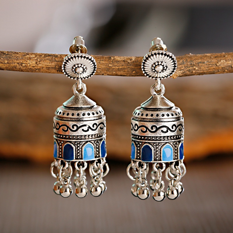 2020 joyería india Jhumka Jhum - Ethnic Indian Fashion reseña y precio