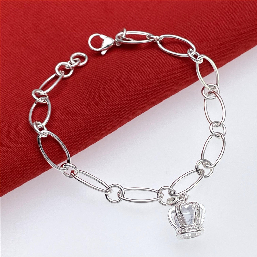 Pulsera de cristal con corona  - Ethnic Fashion Boutique reseña y precio
