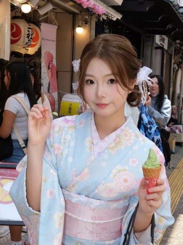Nuevo Kimono Tradicional Japon - Ethnic Fashion Photography reseña y precio