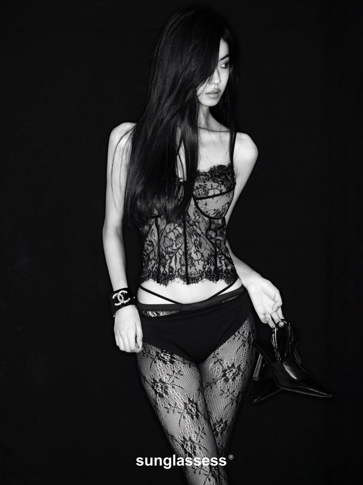 Nuevo Disfraz de Encaje Negro  - Ethnic Fashion For Ladies reseña y precio