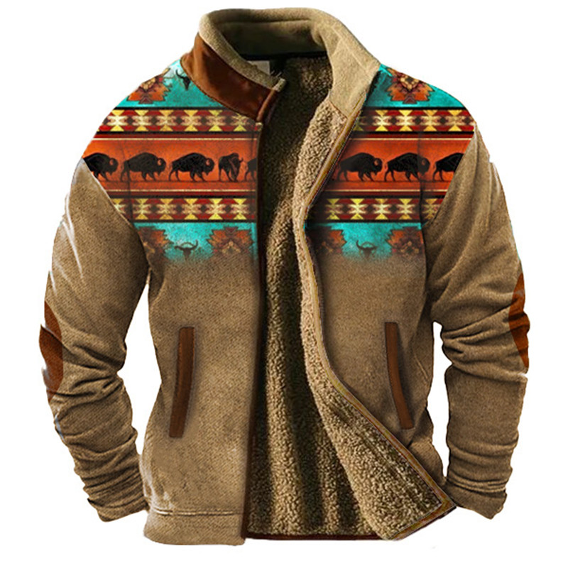 Chaqueta de invierno con forro - Ethnic Wear Men'S Fashion reseña y precio