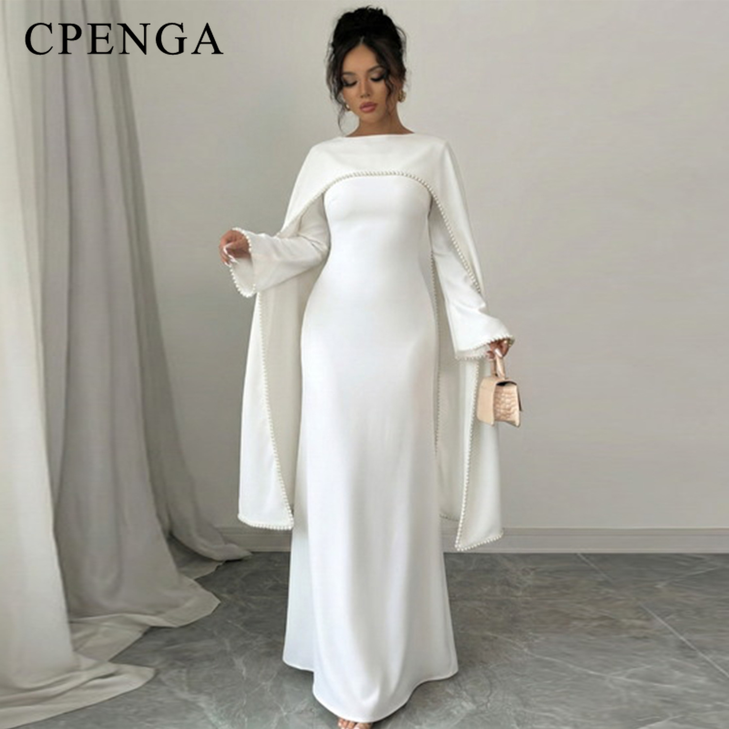 Abaya de Lujo Estilo Dubái con - Abaya Modest Wear reseña y precio