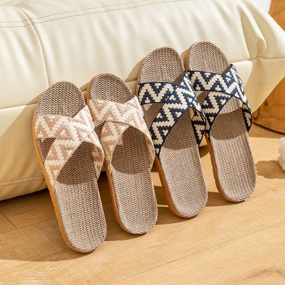 Pantuflas de Lino de Estilo Ét - Ethnic Fashion reseña y precio