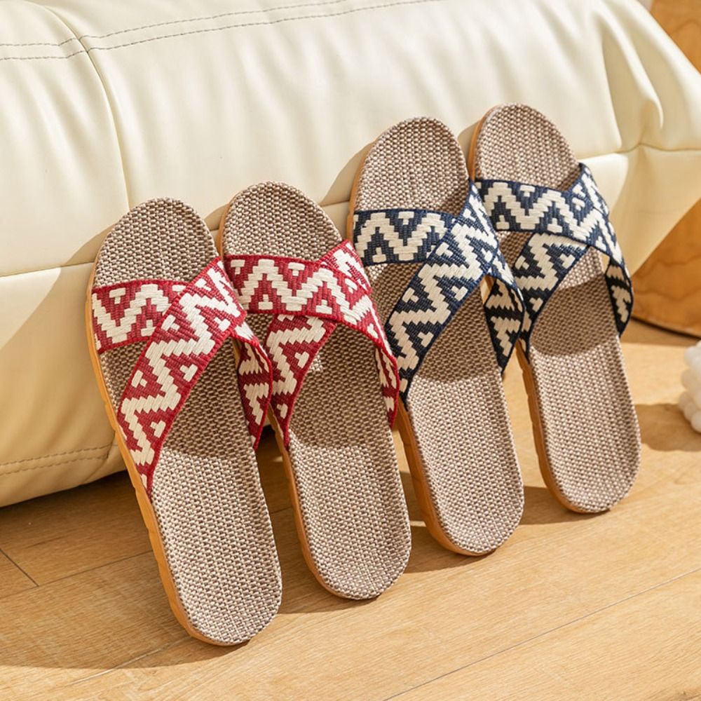 Pantuflas de Lino de Estilo Ét - Ethnic Fashion reseña y precio